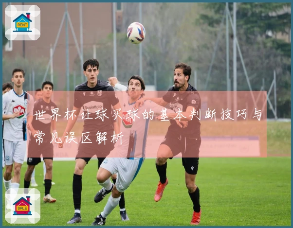 世界杯让球买球的基本判断技巧与常见误区解析